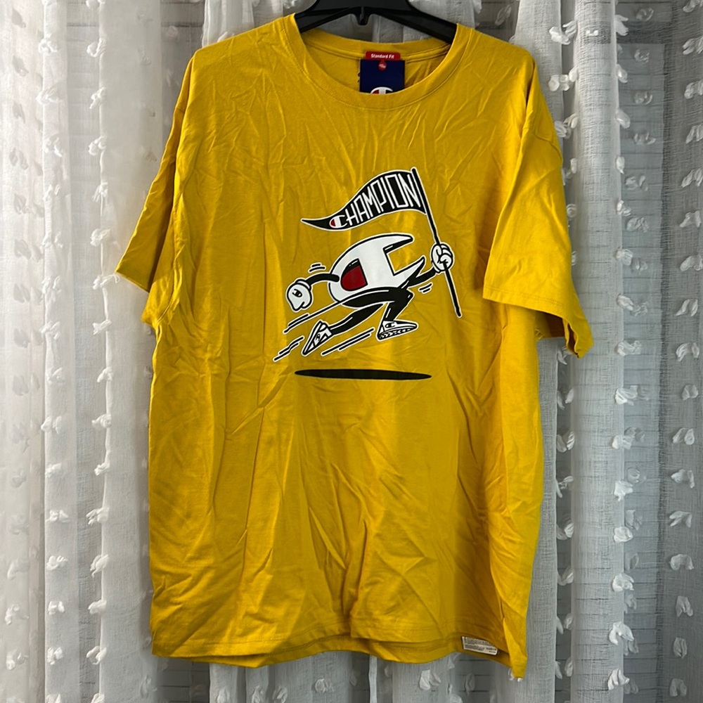 Champion Yellow Men’s XL Tee